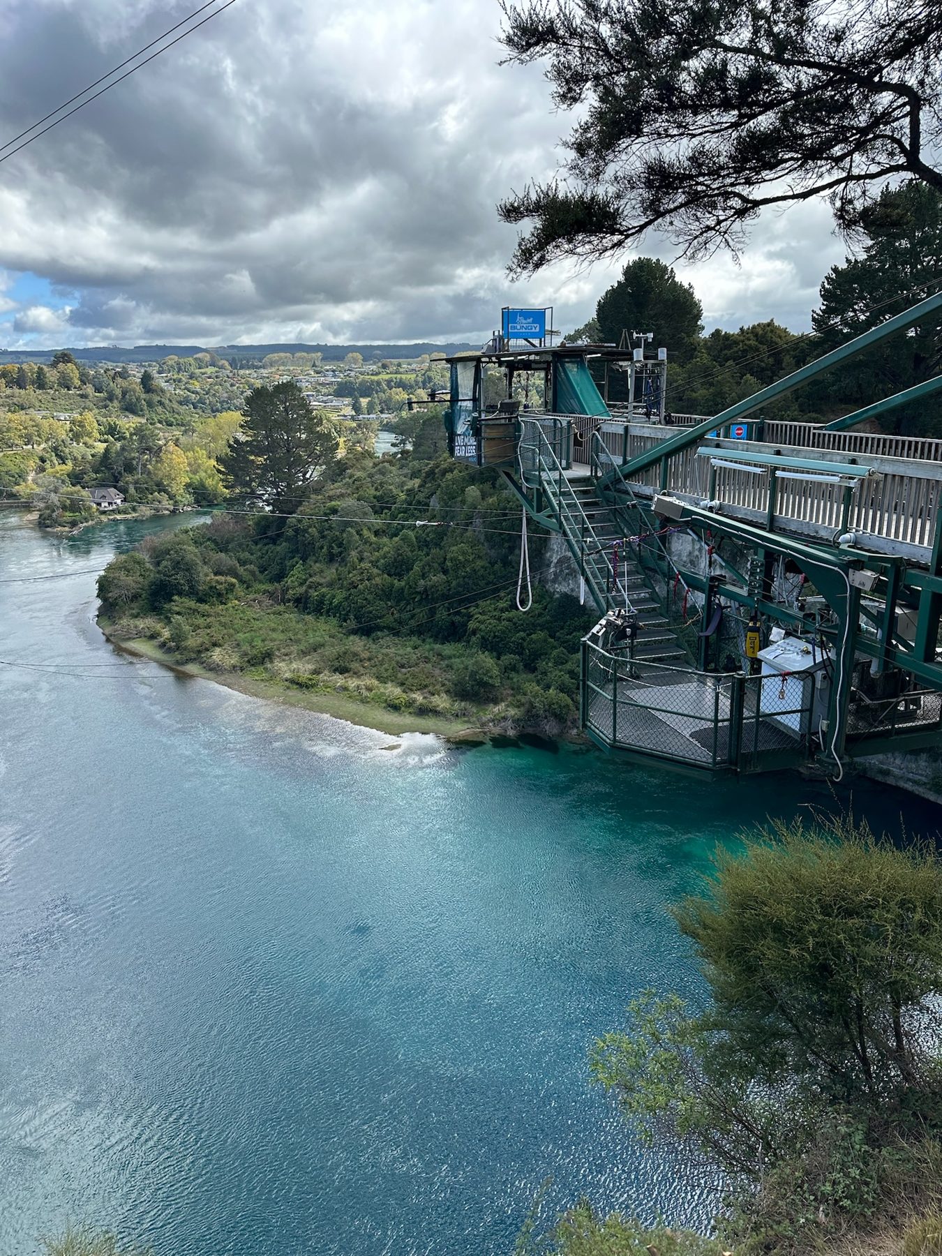 Taupo Bungee Over the Waikato River: Cost, Wait Times and the Water Touch